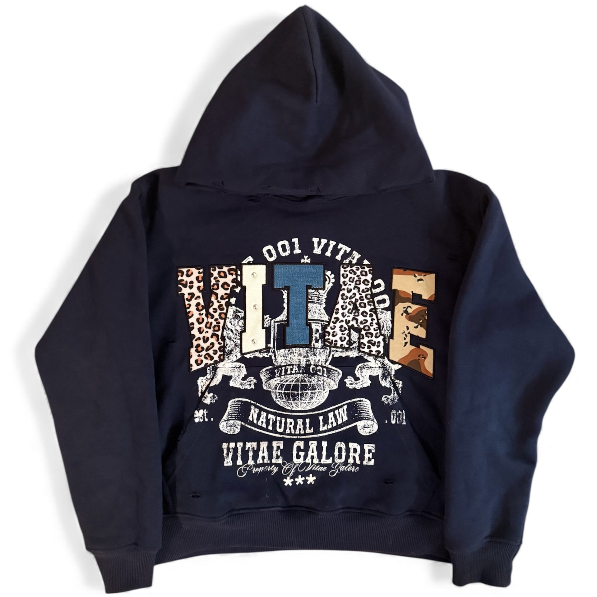 VITAE GALORE SWEATSUIT NAVY BLUE